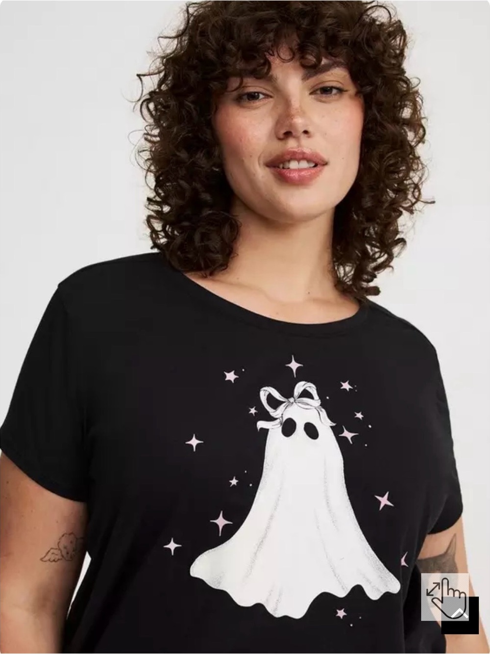 Torrid Cotton Relaxed Crew Sleep Tee